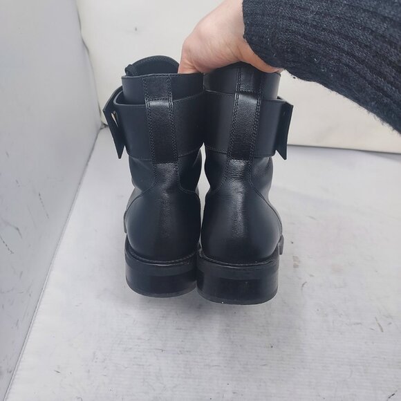 Louis Vuitton Black Leather Wonderland Ranger Combat Boot - Picture 12 of 14